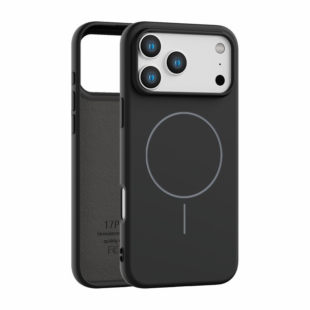 Luxury Design Solid Color Real Liquid Soft TPU Thin Magnetic Circle Shockproof Phone Case Cover for iPhone 17 16 15 Pro Max air