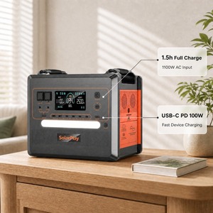 Générateur Solaire Portable 2500W 2304Wh en Gros, Station d'Énergie UPS MPPT pour la Maison, la Secours d'Urgence et le Camping - Product Image 3