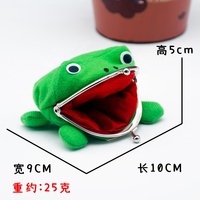 Cosplay Anime Grenouille Porte-Monnaie Mignon Pochette Portefeuille Petit Sac D'argent A-073