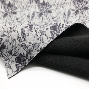 In Polyester vải dệt kim ngoại quan với micro Fleece không thấm nước softshell vải - Product Image 4