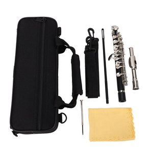 Flauta Piccolo en Do, Instrumento Musical para Estudiantes, Bandas Escolares y Orquestas, para Principiantes, con Kit de Limpieza, Estuche de Transporte y Varilla de Afinación - Product Image 2