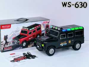 Nouvelle enceinte <span class=keywords><strong>Bluetooth</strong></span> en forme de véhicule tout-terrain 15W avec lumière LED RGB, enceinte sans fil avec radio TF/USB/FM WS-630 - Product Image 4