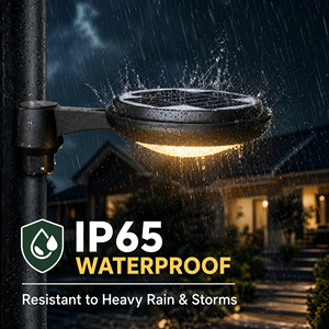 Lampadaires solaires LED modernes IP65 personnalisés en usine pour parcs, cours, routes, villas, pelouses, éclairage de décoration paysagère - Product Image 3