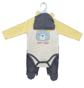 2023 nuovi prodotti <span class=keywords><strong>per</strong></span> bambini set di vestiti <span class=keywords><strong>per</strong></span> neonati appena nati 03 mesi <span class=keywords><strong>per</strong></span> ragazze pagliaccetti a maniche lunghe cappello carino pantalone morbido 3 in uno - Product Image 4