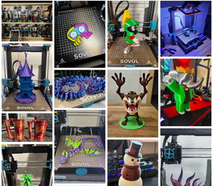 Impresora 3D de filamento de escritorio SV06 superventas de SOVOL con buenas críticas para bricolaje, hogar, educación - Product Image 6