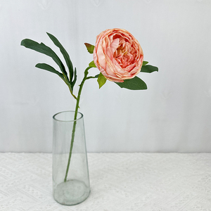 Rosa de Rafi de una sola cabeza, proveedor de China, venta al por mayor, precio competitivo, flores artificiales, Rosa multicapa única, 2017 - Product Image 5