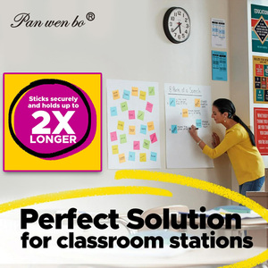 25x30in 30 tờ tự dính lật biểu đồ giấy dính cực lớn dính ghi chú lật biểu đồ giấy tự dính mini Giá vẽ <span class=keywords><strong>Pad</strong></span> - Product Image 5