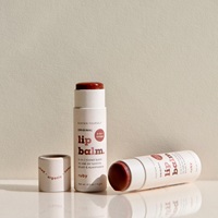 Contenants en tube de papier 100% biodégradables de 0,3 oz, supports pour déodorant en stick, baume à lèvres, cosmétiques, crèmes pour le visage