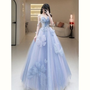 S1721L 2026 nuovo abito <span class=keywords><strong>da</strong></span> sera senza spalline <span class=keywords><strong>da</strong></span> <span class=keywords><strong>cerimonia</strong></span> per adulti senza spalline <span class=keywords><strong>da</strong></span> principessa in fuga - Product Image 1
