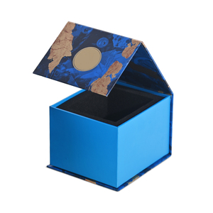 Biodegradable Scatola Regalo Handmade Custom Design Clamshell Wine <b>Box</b> Packaging Luxury <b>Black</b> <b>Gift</b> <b>Box</b> With Magnetic Lid - Product Image 1
