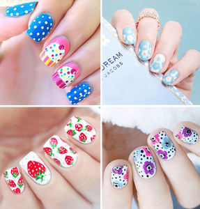 व्यावसायिक डबल समाप्त कील कला बिंदु ड्रिल dotting ड्राइंग कलम मैनीक्योर उपकरण सेट कील मोम कलम - Product Image 6