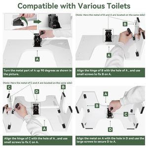 Portable épais étanche pot <span class=keywords><strong>pied</strong></span> étape bambou bois anti-dérapant tabouret de toilette pour femme <span class=keywords><strong>enceinte</strong></span> enfants adultes personnes âgées - Product Image 5