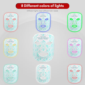 Masker Wajah LED Produsen Masker Wajah Cahaya Merah Terapi Cahaya LED Intensitas Tinggi Masker Wajah - Product Image 6
