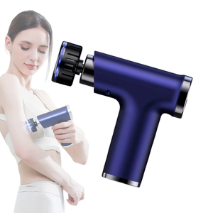 Pistola de masaje corporal de compresión fría y caliente de percusión <span class=keywords><strong>muscular</strong></span> de tejido profundo al por mayor Mini pistola de masaje de bolsillo barata - Product Image 1