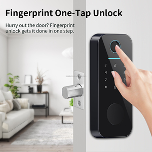 ब्लूलक स्मार्ट मोर्टिज दरवाजा लॉक फिंगरप्रिंट कार्ड कुंजी ऐप अनलॉक विटलॉक ऐप/वाई-फाई सक्षम स्टील/लकड़ी/एल्यूमीनियम के लिए सक्षम - Product Image 3