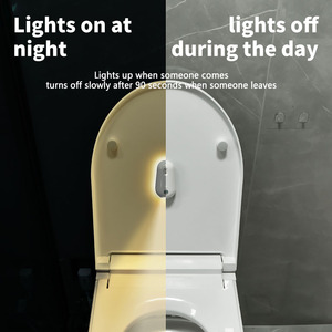 Lampe de stérilisation UV portable <span class=keywords><strong>pour</strong></span> toilettes - Lampe de désinfection rechargeable par USB avec désodorisant et <span class=keywords><strong>veilleuse</strong></span> à détecteur de mouvement <span class=keywords><strong>pour</strong></span> la maison - Product Image 4