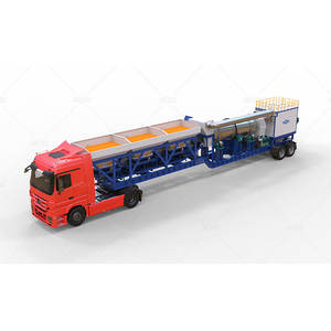 नया डिज़ाइन AYLZ 80TPH 100TPH पूर्ण स्वचालित मोबाइल डामर मिक्सिंग प्लांट - Product Image 5