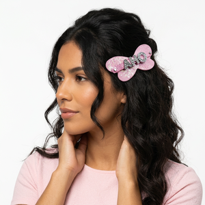 Lazos para el pelo de perro personalizados con purpurina, en rosa, morado, azul, rojo y dorado, accesorios brillantes para perros, para todas las estaciones, estilo dulce. - Product Image 3