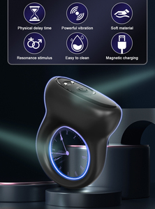 2024 chaud <span class=keywords><strong>Amazon</strong></span> <span class=keywords><strong>vibrant</strong></span> <span class=keywords><strong>anneau</strong></span> pénien pour Clitoris pénis tache testicule plaisir pour homme - Product Image 2