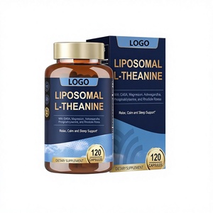 Cápsulas Herbales con L-Teanina, Suplemento para Dormir, Nootrópicos, Aumento <span class=keywords><strong>de</strong></span> Energía, Refuerzo Inmunológico, Minerales, Vitamina C, Electrolitos, Multivitaminas - Product Image 1