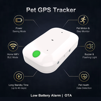 Mini traceur GPS LTE pour chiens et chats, étanche IP67, autonomie de plus de 20 heures
