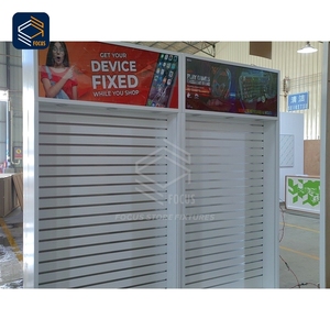 Vitrina Exhibidora Personalizada para Teléfonos Móviles con Puerto <span class=keywords><strong>de</strong></span> Carga, Estante <span class=keywords><strong>de</strong></span> Vidrio y Cerradura <span class=keywords><strong>de</strong></span> Seguridad para Exhibición en Tiendas - Product Image 4