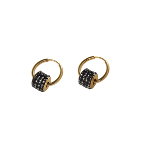 Boucles d'oreilles en cristal Modèle E350-180-038H - Product Image 2