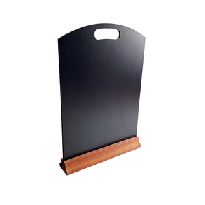 Porte-<span class=keywords><strong>Menu</strong></span> de <span class=keywords><strong>Restaurant</strong></span> en bois, <span class=keywords><strong>tableau</strong></span> d'affichage, <span class=keywords><strong>noir</strong></span>, bureau, nourriture - Product Image 6