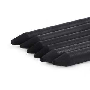 Lápiz Promocional de Madera Negra de Alta Calidad con Letras Estándar, Impresión UV, Empaque Personalizado, Regalos Corporativos de Oficina - Product Image 3