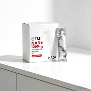 Suplemento Mitocóncico Antioxidante de Alta Absorción para Adultos, Etiqueta Privada, NAD+, Resveratrol, PQQ, Vitaminas en Paquetes Líquidos - Product Image 3