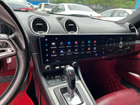 Reproductor de DVD para Auto con Pantalla Táctil Dual de 12.3 Pulgadas, Radio Android, Navegación GPS, Carplay para Porsche 718 Boxster 2016-2023