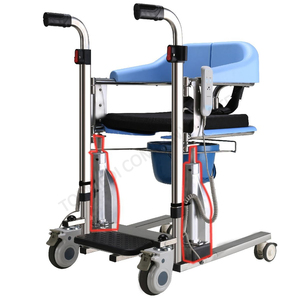 3 en 1 à côté de la chaise de douche chaise de transfert intérieur fauteuil roulant usine avec CE - Product Image 2