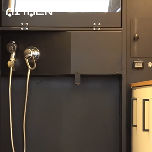 Sang trọng Sprinter Hiace bếp <span class=keywords><strong>RV</strong></span> ghế với thép không gỉ vanbox thoải mái chuyển đổi nội thất Bộ dụng cụ cắm trại - Product Image 4