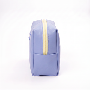 Sac cosmétique en cuir PU résistant à l'eau BSCI avec fermeture éclair, couleur et taille personnalisables, pour organiser le maquillage, utilisation quotidienne en voyage - Product Image 4