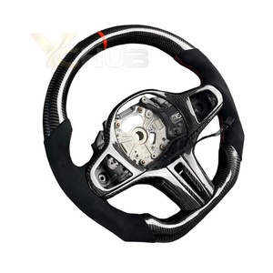 Volante Deportivo de Fibra de Carbono para BMW Serie M, F20 F22 F30 F32 F33 F34 F31 F36 F80 F82 F90 E70 E80 Serie G - Product Image 1