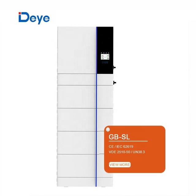 2024 New Deye GB-SL 102.4V 40Ah 4.09kWh All in One HV LiFePO4 ESS Battery Pack with Hybrid Inverter for Solar Energy Storage