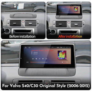 Lecteur vidéo de voiture Android14 STWEI, autoradio multimédia, GPS automatique pour <span class=keywords><strong>VOLVO</strong></span> C30 S40 V50 <span class=keywords><strong>C70</strong></span> 2006-2012, style de voiture d'origine, écran Carplay - Product Image 4