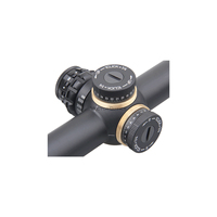 Lunette optique Vector Optics Paragon SCOM-37 3-15x44 en alliage d'aluminium avec verre allemand, tourelles tactiques verrouillables pour la chasse