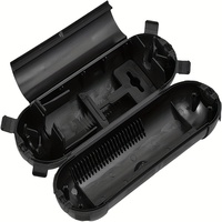 Boîte de protection pour rallonge Boîte de jonction de sécurité pour câble Prise électrique Couvercle de sécurité résistant aux intempéries Extérieur