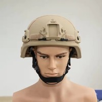 Casque de sécurité tactique haute performance en PE, UHMWPE et composite Aramid avec système de suspension réglable pour usage extérieur personnel