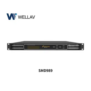 Sencore SMD989 DVB-S DVBS2 DVBS2X спутниковый модулятор с ASI/IP входным радио и ТВ вещательным оборудованием