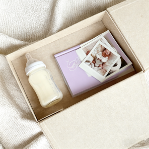 Boîte cadeau magnétique à mémoire de forme en papier pour la douche de bébé Boîte enveloppe USB en lin Emballage pour cabine photo de bébé Boîte souvenir avec couvercle photo - Product Image 4