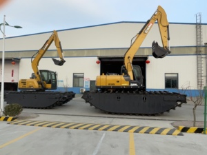 HK150SD 15Ton <strong>Amphibious</strong> <strong>Excavator</strong> Sand Dredging Machine For Sale - Product Image 2
