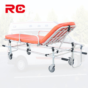 <strong>Hot</strong> Selling Lightweight Aluminum Ambulance <strong>Stretcher</strong> <strong>Emergency</strong> Medical Patient Transfer <strong>Stretcher</strong> for Hospital EMS - Product Image 6