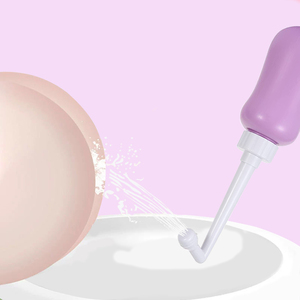 OEM/ODM <strong>2025</strong> <strong>New</strong> 360ml Portable Shattaf <strong>Bidet</strong> Bottle Large Travel <strong>Bidet</strong> Handheld <strong>New</strong> for Bathroom Cleaning Made of ABS Plastic - Product Image 1