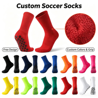 Fabricant de chaussettes antidérapantes personnalisées, chaussettes de sport de haute qualité, chaussettes de football antidérapantes, chaussettes de football antibactériennes, respirantes et sportives