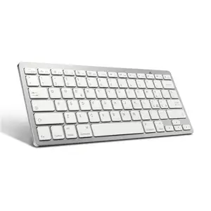 Oem italian 78 key mini white bluetooth keyboard for ios android pc samsung 900x3b hp 840 g1