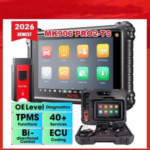 Outil de <span class=keywords><strong>diagnostic</strong></span> automobile Autel MK906 PRO2-TS, scanner de <span class=keywords><strong>diagnostic</strong></span> TPMS <span class=keywords><strong>complet</strong></span>, outil de codage de clés, mise à niveau MS906BT/MS906TS - Product Image 1