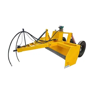 Machine de préparation des sols et de nivellement des terres pour l'agriculture Niveleur laser pour tracteur Niveleuse laser de traction