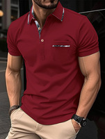 Chemises de Golf Décontractées Vierge à Manches Courtes en Polyester pour Hommes, Personnalisables pour Entreprises, Vente en Gros Fabricant